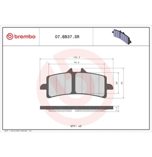 Brembo Jarrupalat Sintered track/road kuva