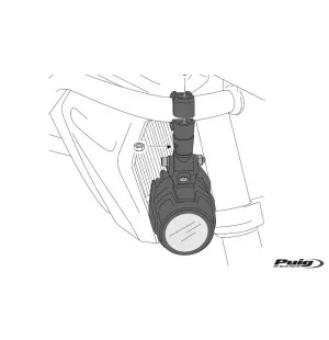 Puig Auxiliary Lights Switch C/Black kuva