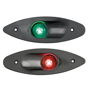 Osculati Built-in ABS navigation light red/black kuva