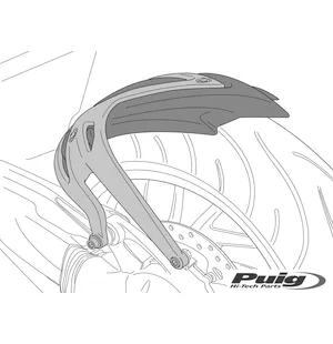 Puig Rear Hugger Bmw F900R/Xr 20' C/Matt Black kuva