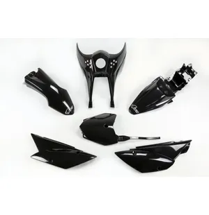 UFO Muovisarja 5-osainen Musta KLX110 2010- kuva