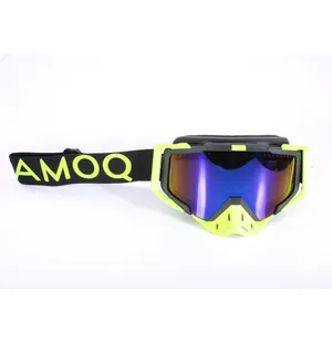 AMOQ Aster Ajolasit Musta-HiVis sininen peili image