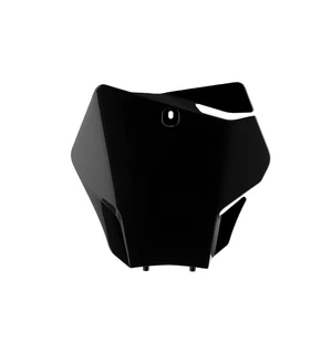 Polisport Front Number Plate Gas Gas MCMC-F - Black 21-23 Models (10) image