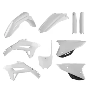 Polisport Full Kit CRF450 21-24 CRF250R 22-24 White (1) kuva