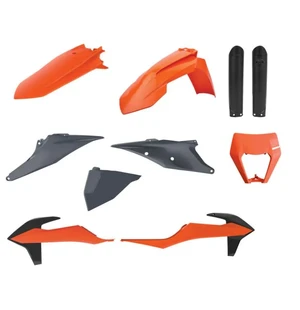 MX Replica Plastkit för dig som vill ha OEM-kvalitet. Polisports replika plastdelar tillverkas med exklusiva teknologier som kombinerar högsta möjliga motståndskraft och flexibilitet samtidigt som de bibehåller en överlägsen glans och färgglans. Nyutveckl image