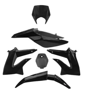 Muovisarja, Musta, Derbi Senda DRD X-Treme 11-17, Gilera RCR,SMT 11-17 kuva