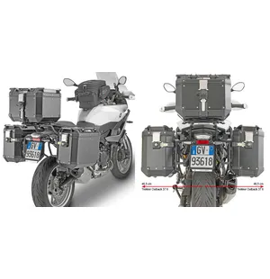 GIVI RAPID RELEASE SIDE CASE HOLDER kuva