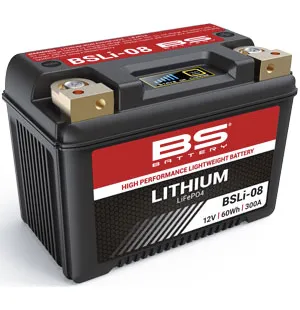 BS Battery BSLI-08 Lithiumbatteri image