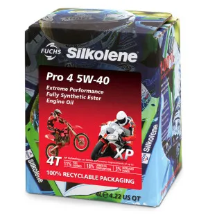 Silkolene Pro 4 5W-40 XP 4L CUBE (4x4l) kuva