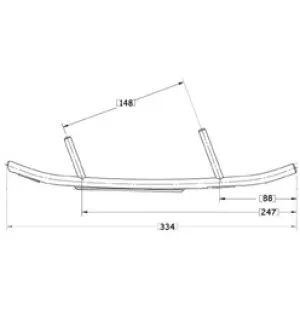 Sno-X Ripper Four Ohjari pari 4" Kovametalli kuva