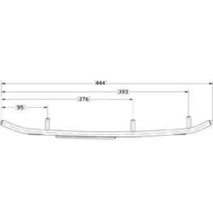Sno-X Ripper Four Styrstål 4" Hårdmetall image