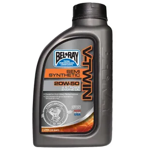 Bel-Ray V-Twin 20W-50 Semi-Synthetic Engine Oil 1L kuva