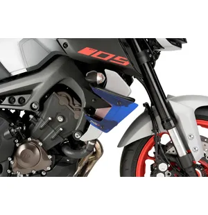 Puig Downforce Naked Side Spoilers Yamaha Mt-09 17'- C/Blue kuva