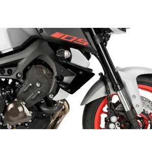 Puig Downforce Naked Side Spoilers Yamaha Mt-09 17'- C/Black kuva