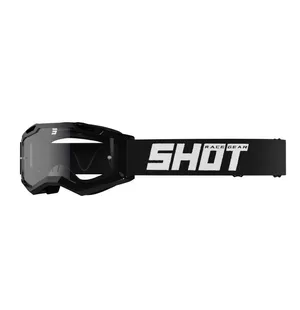 SHOT Ajolasit Assault 2.0 Solid Musta Enduro Kiiltävä kuva