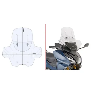 Givi Windscreen Honda Forza 750 (21-23) AF1186B kuva