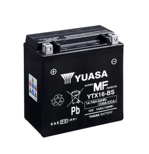 Yuasa Batteri YTX16(WC) syrafylld (4) image