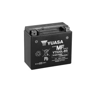 Yuasa Batteri YTX20L(WC) syrafylld (4) image