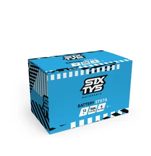 Sixty5 STX7A Gelbatteri (6) image
