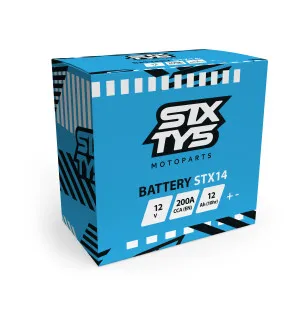 Sixty5 STX14 Gelbatteri (4) image
