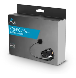 Cardo Freecom Half Helmet Kit image