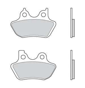 Brembo Bromsbelägg Bak Sintered Road image