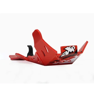 AXP Xtrem HDPE Skid Plate Red Gas-Gas EC250F/EC350F 21-23 kuva
