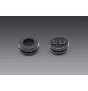 Yoshimura RUBBER GROMMET WITH LOGO TO COVER END-CAP INSERT HOLE FOR RS-9 MUFFLER kuva