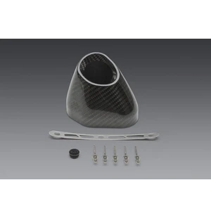 Yoshimura R-77 REPLACEMENT END CAP KIT SLASH-CUT LEFT SIDE kuva