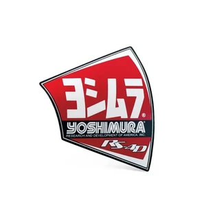 Yoshimura MUFFLER DECAL FOR END CAP RS4D kuva