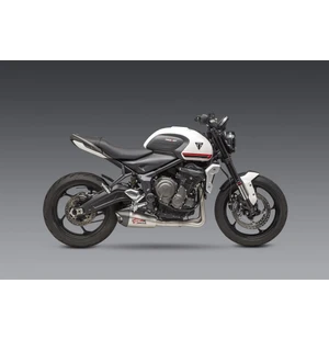 Yoshimura TRIDENT 2021 Race AT2 Stainless Full Exhaust, w/ Stainless Muffler kuva