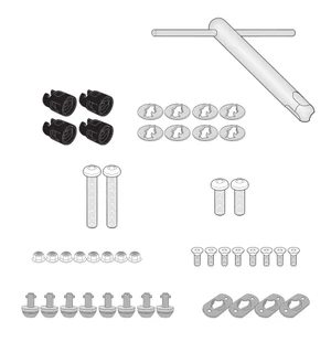 Givi KIT TO TRANSF PLO INTO RAPID FITTING kuva