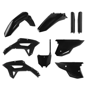 Polisport Plastic Kit Honda CRF450RX(21-24) CRF250RX 22-24 Black (1) kuva