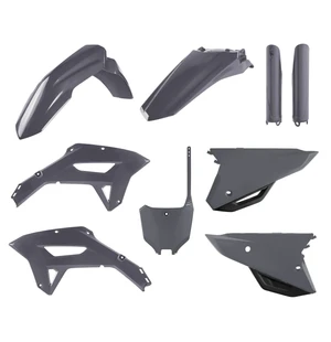 Polisport Plastic Kit Honda CRF450RX(21-24) CRF250RX 22-24 Nardo Grey (1) kuva
