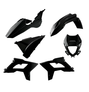 Polisport Plastic Kit Restyling BETA RR 2T/4T (18-19) BLACK (1) kuva