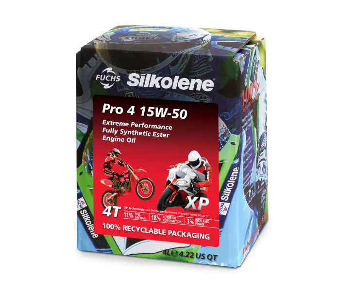 Silkolene PRO 4 15W-50 XP 4L CUBE kuva