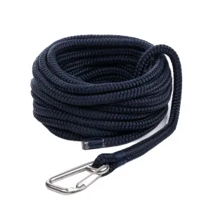 Qvarken Kiinnitysköysi Dockline karbiinihaalla 12mm 6m navy sin kuva