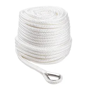 Qvarken Ankkuriköysi Dockline koussilla 12mm 35m valkoinen kuva