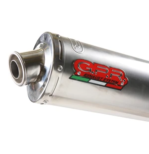 GPR Kawasaki Zx-12R 2000/06 EC-Approv. bolt-on silencer Inox Tondo / Round kuva