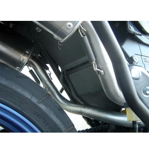 GPR Aprilia Pegaso Strada 650 2005/09 Pair EC-Approv. slip-on exhaust Satinox kuva