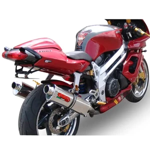 GPR Aprilia Tuono R 1000 Factory 2006/10 Pair EC-Approv. slip-on exhaust Trioval kuva