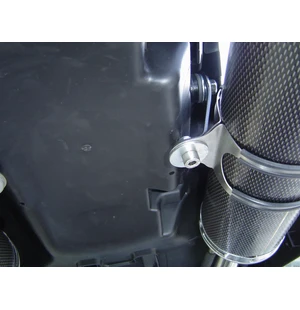 GPR Honda Fmx 650 2005/08 Pair EC-Approv. slip-on exhaust Inox Tondo / Round kuva
