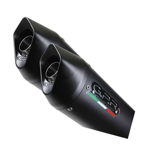 GPR Ducati Monster 696 2008/14 Pair of EC-Approv. slip-on exhaust catalized Furo kuva