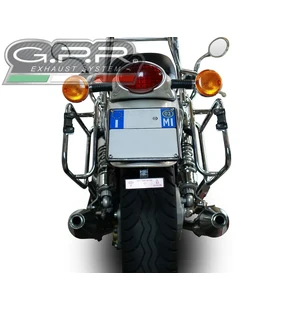 GPR Moto Guzzi California 1100 1997/2002 Pair EC-Approv. slip-on exhaust Vintaco kuva