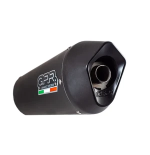 GPR Cagiva Gran Canyon 1998/00 Pair EC-Approv. slip-on exhaust Furore Nero kuva