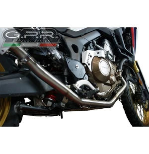GPR Honda Crf 1000 L Africa Twin 2018/19 e4 Decat pipe manifold Decatalizzatore kuva