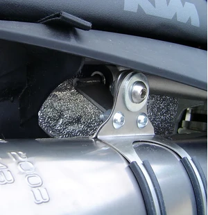 GPR Ktm Superduke 990 - R 2004/12 Pair EC-Approv. slip-on exhaust catalized Furo kuva