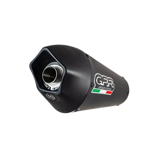 GPR Ducati Monster 696 2008/14 Pair EC-Approv. slip-on exhaust Gpe Ann. Black Ti kuva
