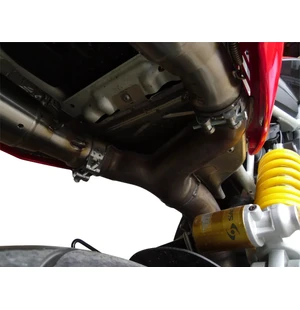 GPR Aprilia Dorsoduro 1200 2011/16 Pair EC-Approv. slip-on exhaust GP Evo4 Titan kuva