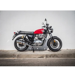GPR Royal Enfield Continental 650 2019/20 e4 EC-Approv. slip-on exhaust catalize kuva